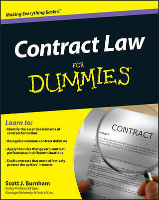 Contract law for dummies - law,
