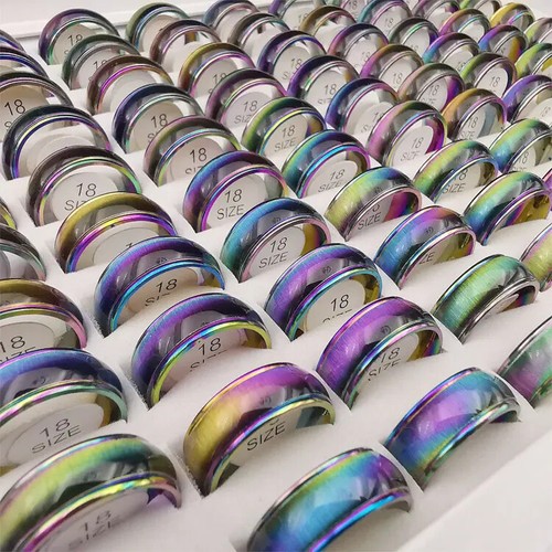 Rainbow titanium cats eye - rainbow,