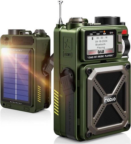 Portable dab radio with - portable, &