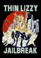 Thin Lizzy music prints retro