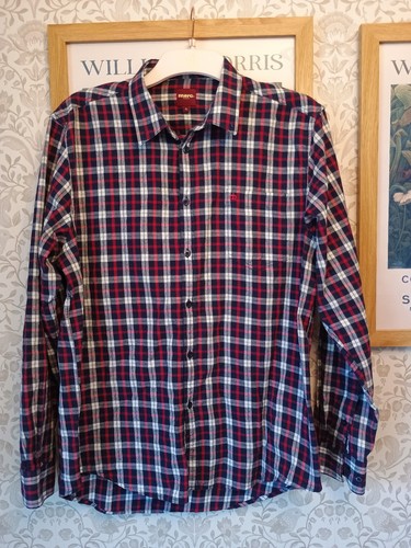 Merc cotton checked shirt - merc,