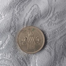 1989 £2 TWO POUND COIN