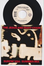 The JESUS AND MARY CHAIN * Surfin' USA * 1988 USA 7" 45 * PUNK C86 *