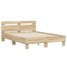 Bed frame with led - bed,