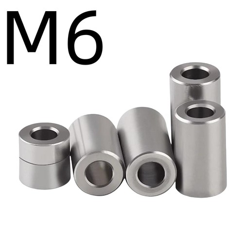 Stainless steel spacers - m6,