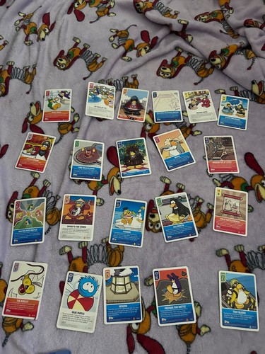 Club penguin card jitsu cards - club,