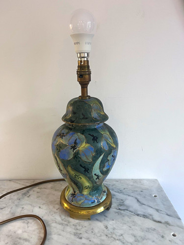 Vintage ceramic blue - vintage, blue/green