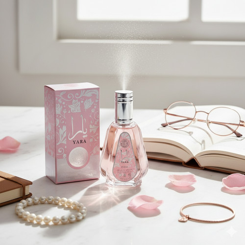 Yara pink perfume for women - perfume,