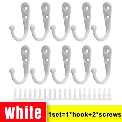 10x coat hooks vintage wall - vintage,