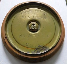 RARE HMS RENOWN ROYAL NAVY ROYAL ARTILLERY GIBRALTAR INTEREST GAMES PRIZE 1934-5
