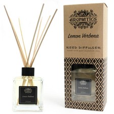 200ml Lemon Verbena Essential Oil Reed Diffuser Refreshing, Energising, Reviving