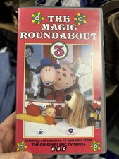 Magic Roundabout VHS Tape Case