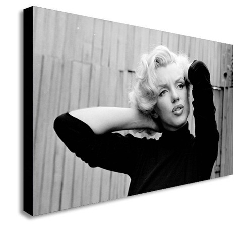 Marilyn monroe black - and, white