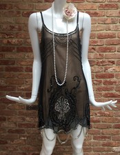 River Island Black Beaded