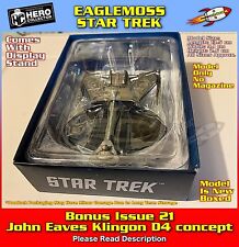 Eaglemoss Star Trek Klingon D4