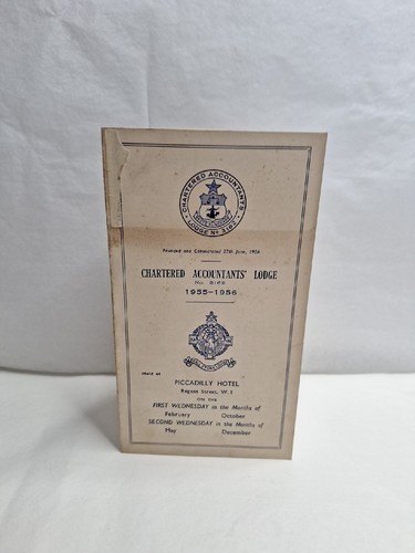 Vintage chartered accountants - chartered,