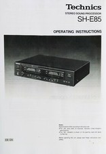 Technics SH-E85 Stereo Graphic