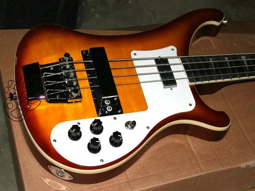 Fire burst string - 4-string, bass
