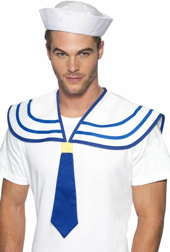 New sailor neck tie - -,
