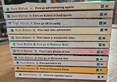 Famous five books - famous, enid
