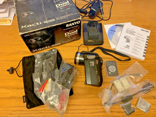 Sanyo vpc hd2000 camcorder - sanyo, vpc-hd2000