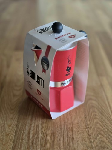 Bialetti rainbow red espresso - bialetti,