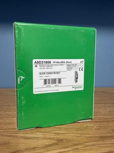 Schneider 6amp rcbo - 6amp, b6