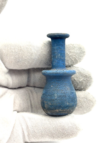 Small blue roman style - small, glass