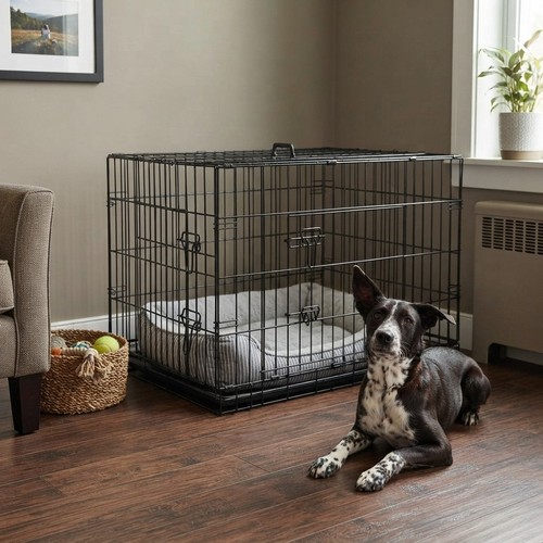 Dog crate inch large - dog, 42