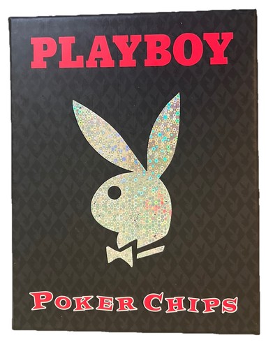 Playboy bunny logo poker chips - bunny,