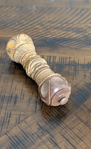 Antique carved sewing - antique,
