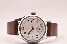 Omega 'Small-Seconds' Vintage Manual Wind Men's Watch | Leather Strap | Cal.27.9