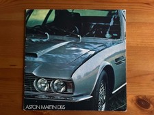 Aston Martin DBS Sales Brochure 1970