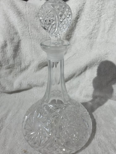Glass ship decanter - decanter, with