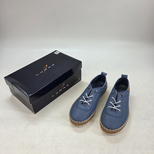 Lunar evie mid blue leather - mid,