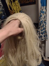 koko 20 inch blonde half head topper