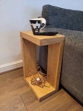 Handmade Rustic Wooden Side
