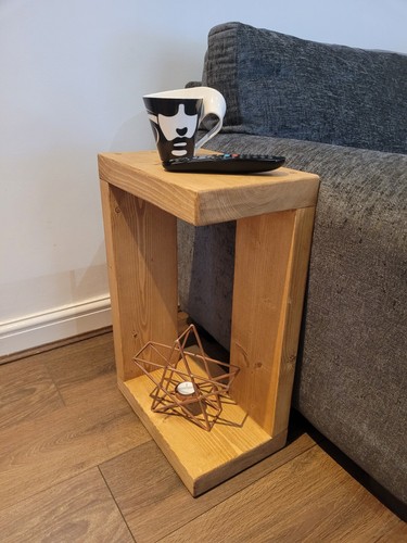 Handmade rustic wooden - wooden, side