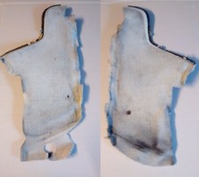 Mercedes w123 Interior Centre Console Cream Carpet Trim Covers 230E 230E 200