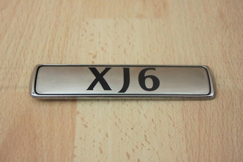 Xj6 boot badge trunk lid - "xj6",