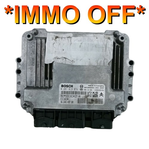 Peugeot citroen ecu 0281013872 - ecu,