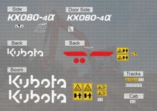 kubota KX080-4a Digger