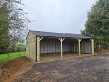 Wooden carport timber workshop - wooden,
