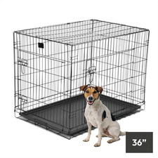 DOG CAGE FOLDABLE PUPPY CRATE