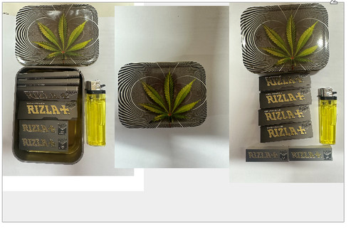 Tobacco tin storage container - ,