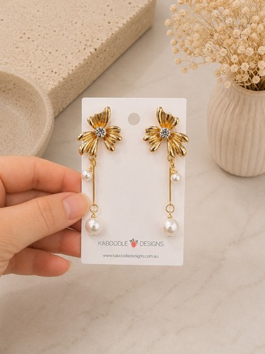 Diamonte rhinestone faux pearl - diamonte,