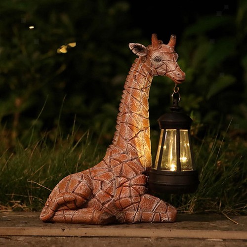 Garden giraffe statue - giraffe,
