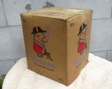 Vintage 1950's Woodbine 10000 Cigarettes Cardboard Shipping Box. Prop Display