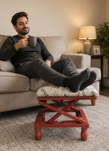 Brown wooden adjustable - brown,