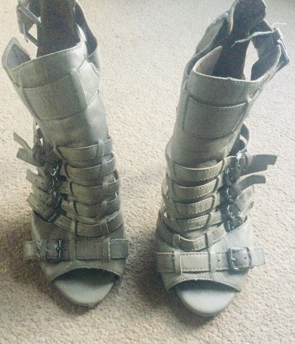Zara faux leather - , beige